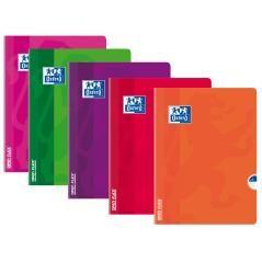 Libreta escolar oxford openflex tapa flexible optik paper 48 hojas din a5 rayado horizontal colores surtidos - Imagen 1