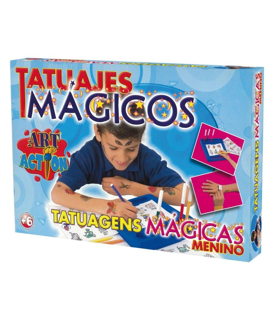 Juego de mesa falomir tatuajes magicos infantil - Imagen 1