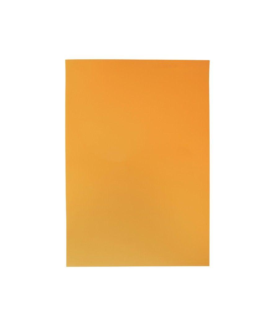 Goma eva liderpapel 50x70cm 60g/m2 espesor 2mm flúor naranja - Imagen 1
