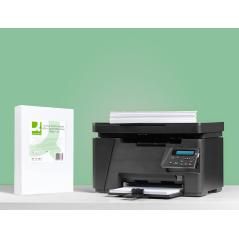 Papel fotocopiadora q-connect ultra white din a4 100 gramos paquete de 500 hojas - Imagen 1