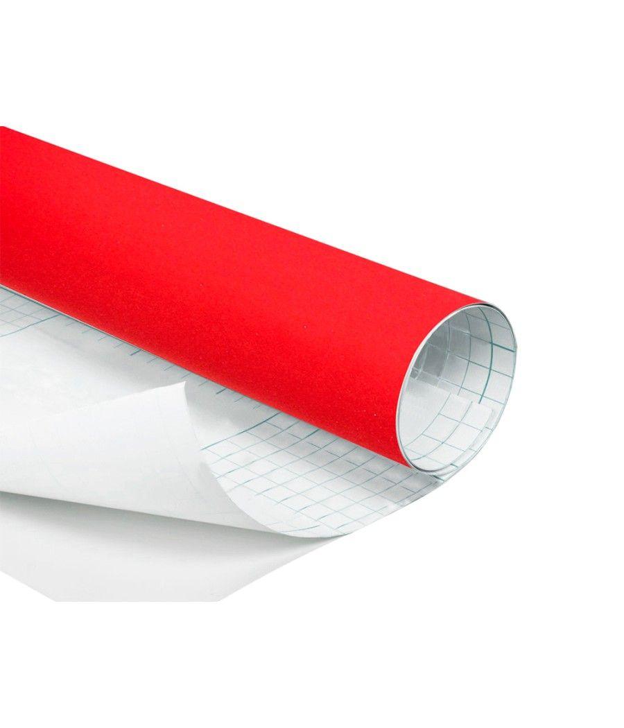 Rollo adhesivo liderpapel especial ante rojo rollo de 0,45 x 2 mt - Imagen 1