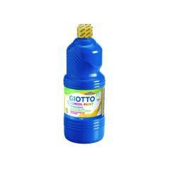 Tempera líquida giotto escolar lavable 1000 ml azul ultramar - Imagen 1