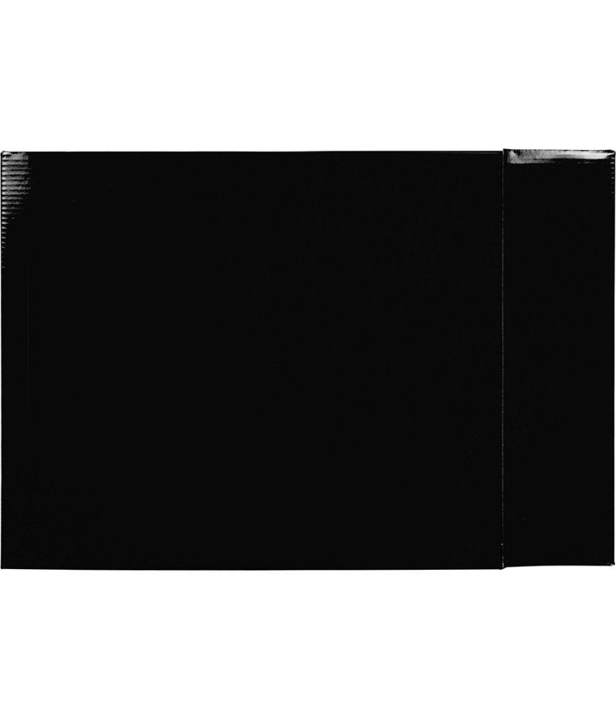 Caja archivador liderpapel de palanca cartón folio documenta lomo 82mm color negro - Imagen 1