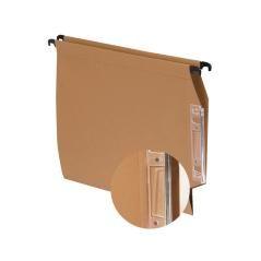 Carpeta colgante fade din a4 visor lateral kraft eco - Imagen 1