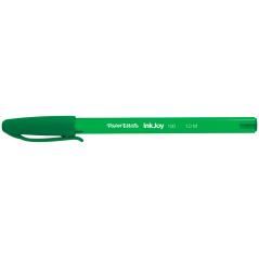 Bolígrafo paper mate inkjoy 100 punta media trazo 1 mm verde - Imagen 1