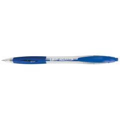 Bolígrafo bic atlantis azul retráctil tinta aceite punta de 1 mm - Imagen 1