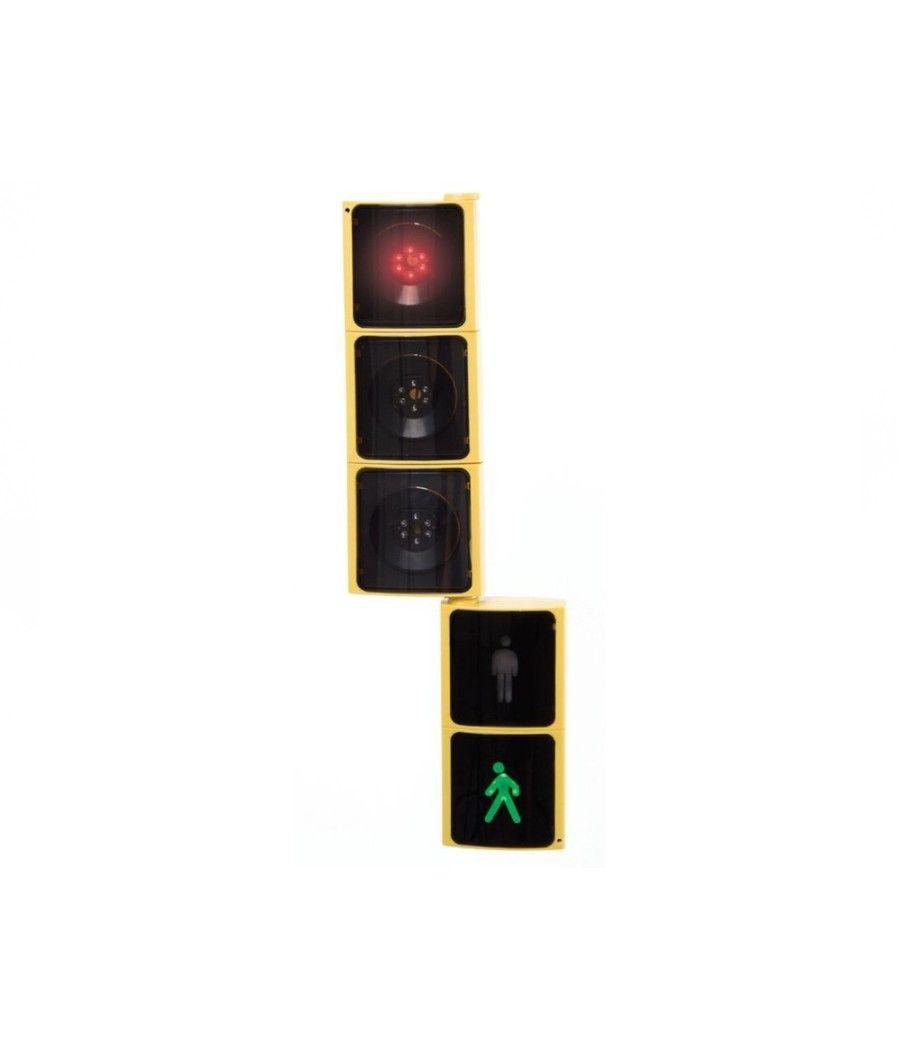 Semaforo amaya led con control remoto para vehiculos y peatones - Imagen 1
