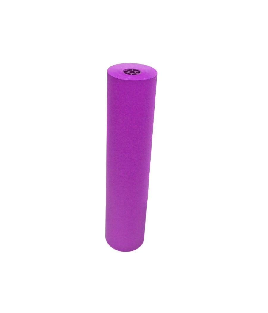 Papel kraft verjurado liderpapel violeta 150mt 65gr bobina 10kg - Imagen 1