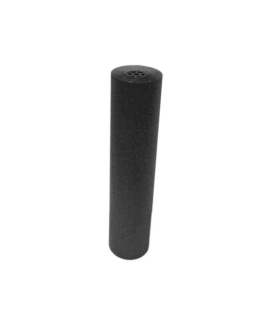 Papel kraft verjurado liderpapel negro 150mt 65gr bobina 10kg - Imagen 1