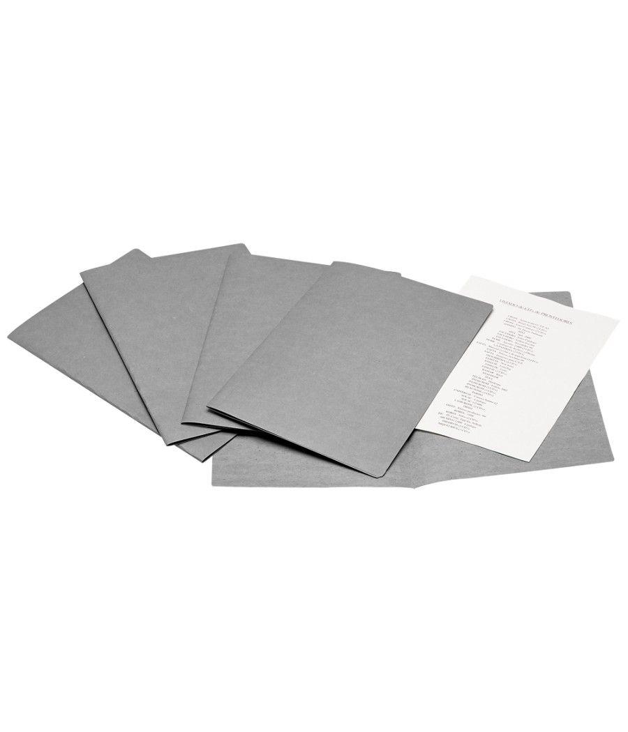 Subcarpeta liderpapel a4 gris 180g/m2 - Imagen 1