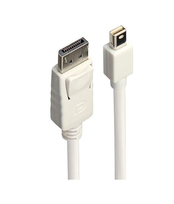 Lindy 41057 cable DisplayPort 2 m Mini DisplayPort Blanco - Imagen 1