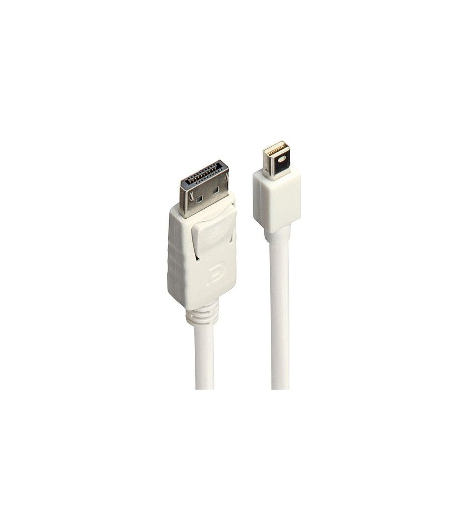 Lindy 41057 cable DisplayPort 2 m Mini DisplayPort Blanco - Imagen 1