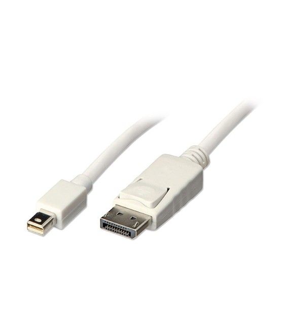 Lindy 41057 cable DisplayPort 2 m Mini DisplayPort Blanco - Imagen 2