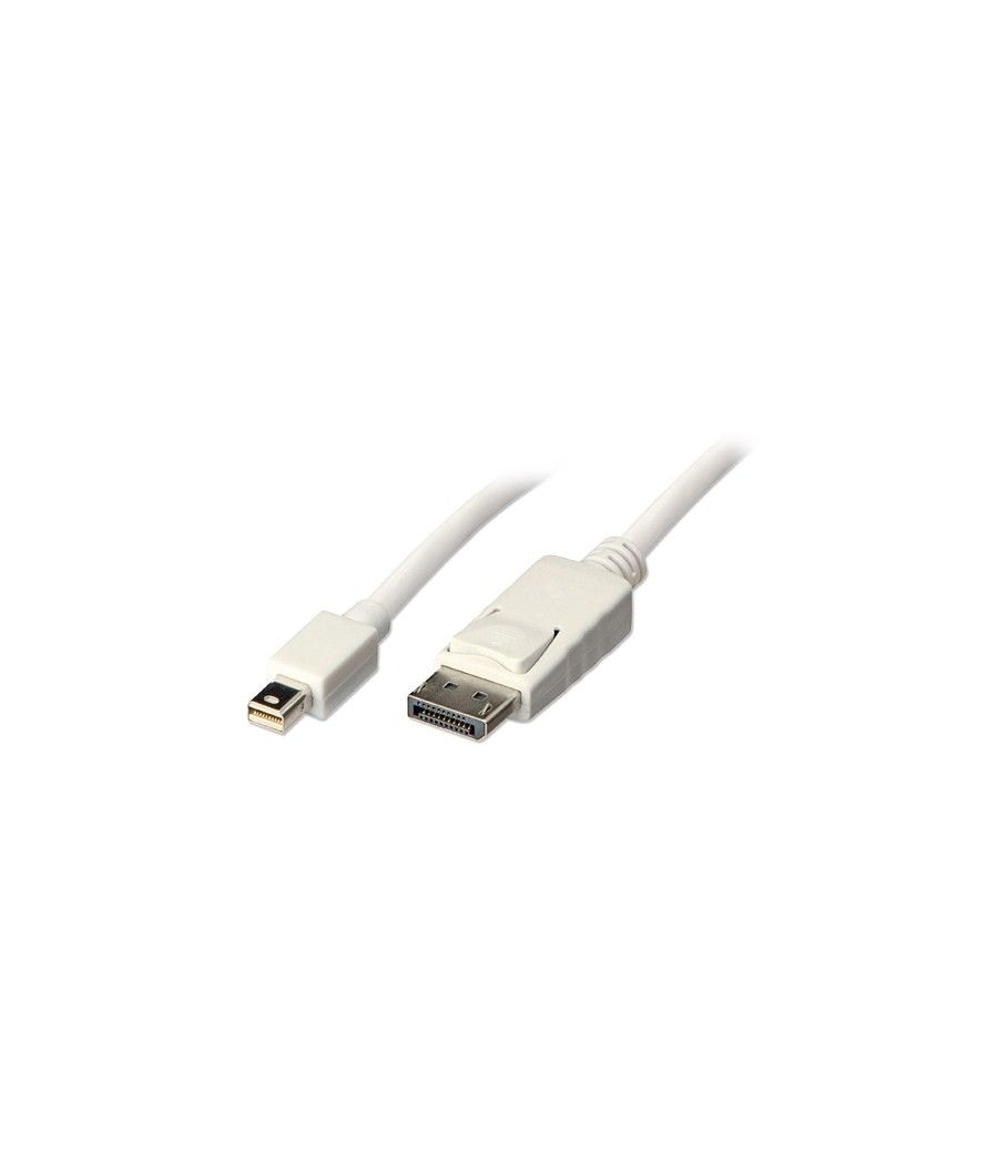 Lindy 41057 cable DisplayPort 2 m Mini DisplayPort Blanco - Imagen 2