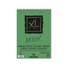 Bloc dibujo canson xl dessin din a4 liso microperforado espiral 21x29,7 cm 50 hojas 160 gr - Imagen 1