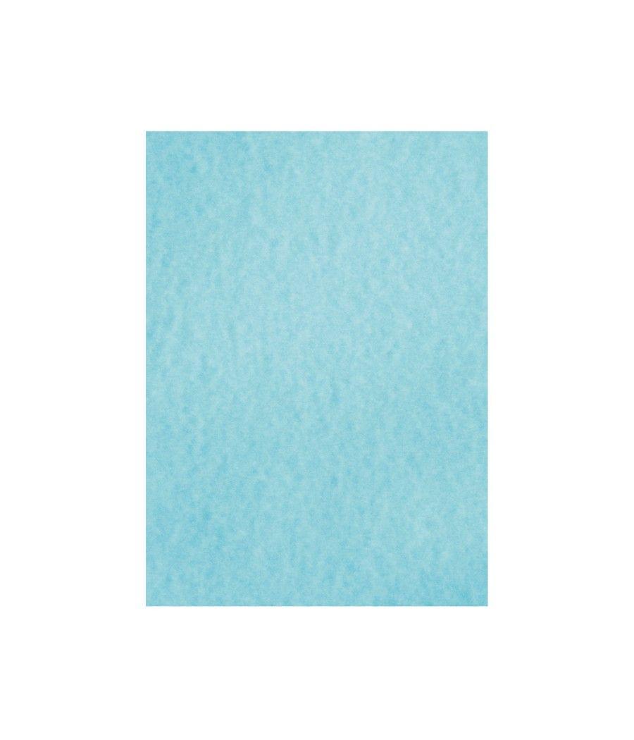 Papel color liderpapel pergamino a4 240g/m2 azul pack de 25 hojas - Imagen 1
