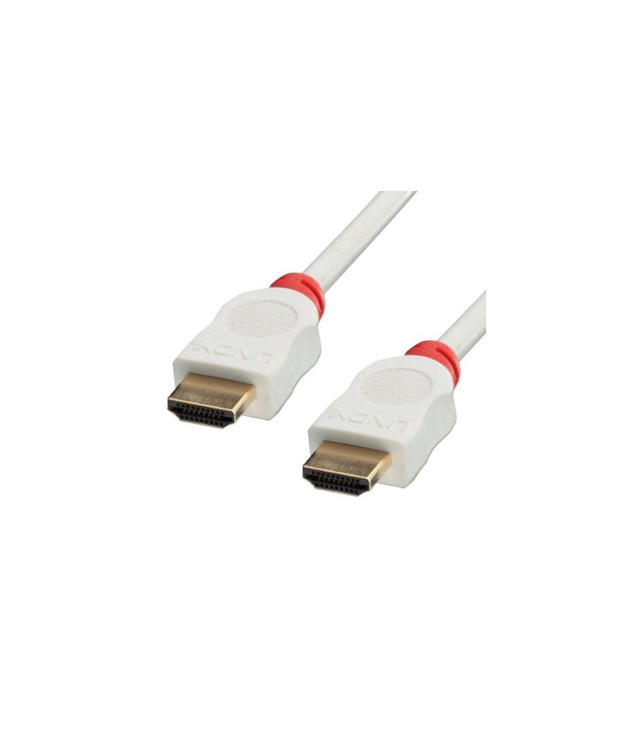Lindy 41411 cable HDMI 1 m HDMI tipo A (Estándar) Rojo, Blanco - Imagen 1