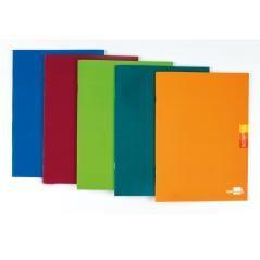 Libreta liderpapel scriptus a5 plus 48 hojas 90g/m2 rayado montessori 3,5mm con margen colores surtidos - Imagen 1