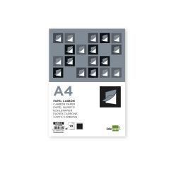 Papel carbon liderpapel negro din a4 bolsa de 10 hojas - Imagen 1