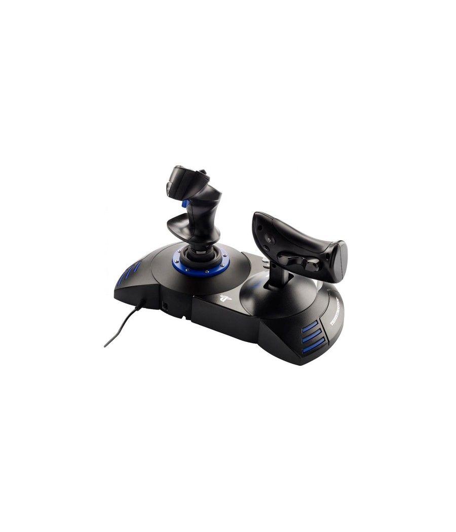 Thrustmaster T.Flight Hotas 4 Negro, Azul USB 2.0 Palanca de mando Digital PC, PlayStation 4 - Imagen 4