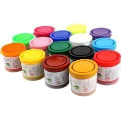 Tempera liderpapel escolar 40 ml amarillo limon - Imagen 1