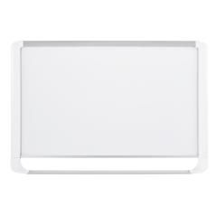 Pizarra blanca bi-office lacada con bandeja integrada 1800x1200 mm - Imagen 1