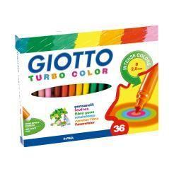 Rotulador giotto turbo color caja de 36 colores - Imagen 1