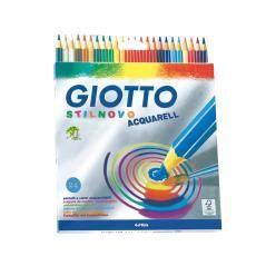 Lápices de colores giotto stilnovo acuarelables caja de 24 colores - Imagen 1