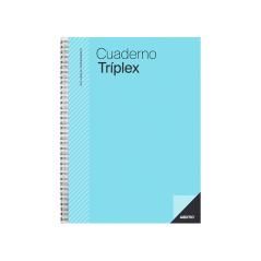 Cuaderno triplex additio plan de curso evaluacion agenda plan semanal y tutorias fundas transparentes 22,5x31cm - Imagen 1