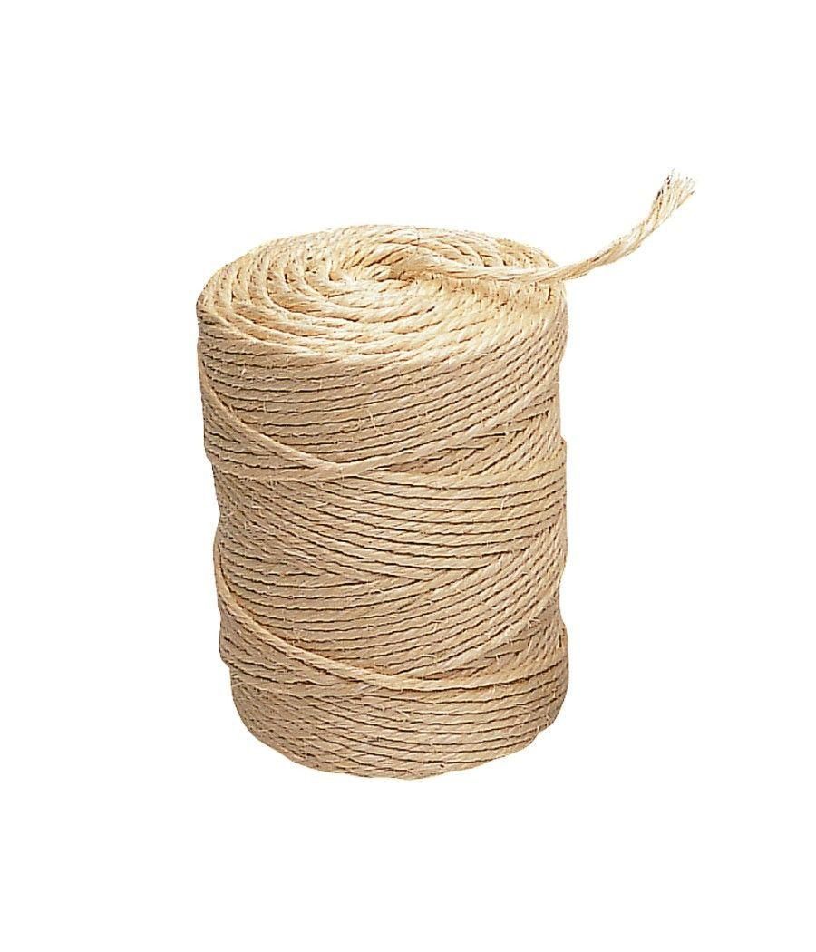 Cuerda sisal 3 cabos liderpapel rollo 1 kg - Imagen 1