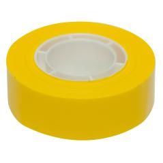 Cinta adhesiva apli 33 mt x 19 mm color amarillo - Imagen 1