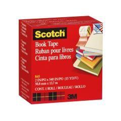 Cinta adhesiva scotch 845 book tape 13,7 mt x 50,8 mm - Imagen 1