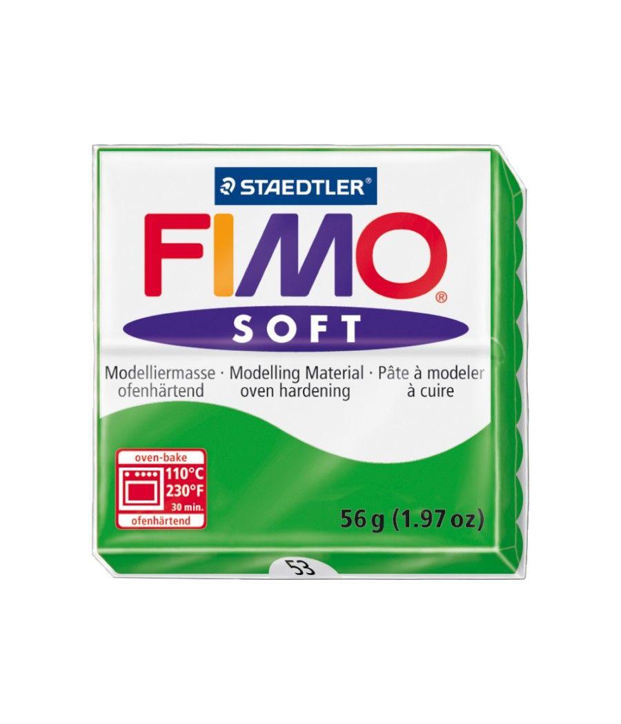 Pasta staedtler fimo soft 57 gr color verde tropical - Imagen 1