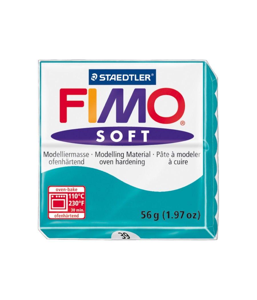 Pasta staedtler fimo soft 57 gr color verde menta - Imagen 1