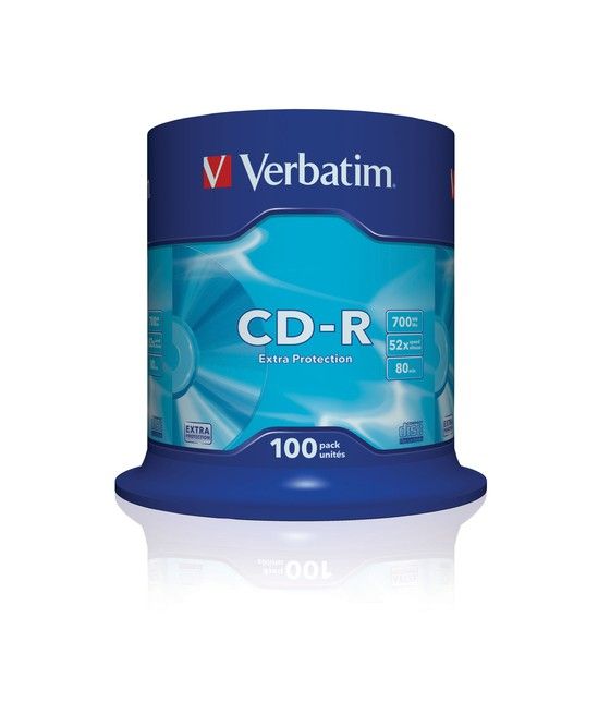 Verbatim CD-R Extra Protection 700 MB 100 pieza(s) - Imagen 1