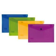 Carpeta liderpapel dossier broche polipropileno din a5 pack de 4 colores surtidos - Imagen 1