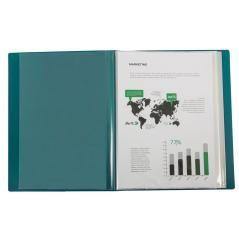 Carpeta liderpapel personaliza 31763 80 fundas polipropileno din a4 verde lomo personalizable - Imagen 1