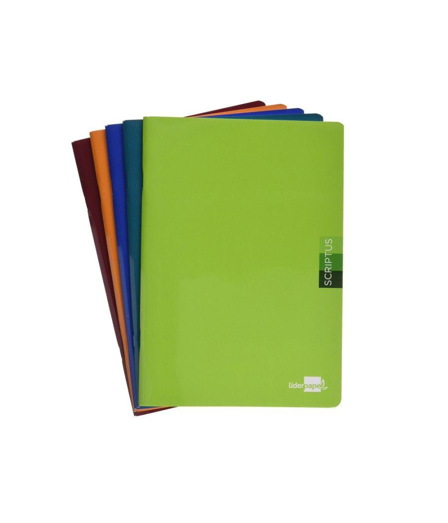 Libreta liderpapel scriptus a5 plus 48 hojas 90g/m2 liso sinmargen - Imagen 1