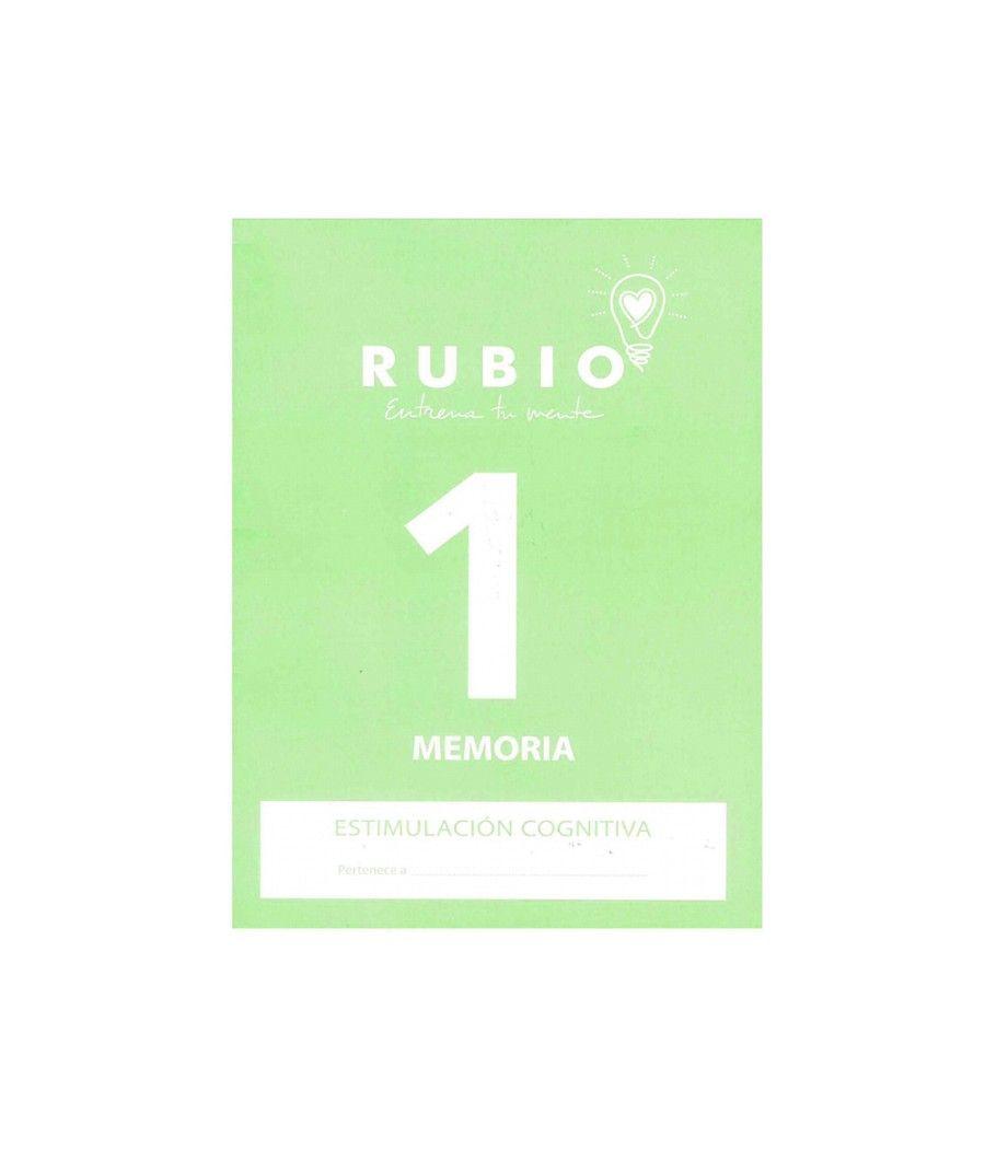 Cuaderno rubio entrena tu mente estimulacion cognitiva memoria 1 - Imagen 1