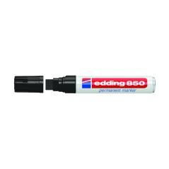 Rotulador edding marcador permanente 850 negro punta biselada 5-15 mm recargable - Imagen 1