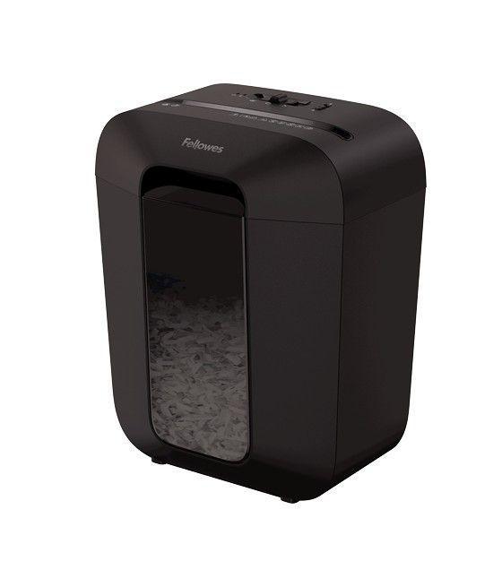 Fellowes Powershred LX45 triturador de papel Corte cruzado Negro - Imagen 1