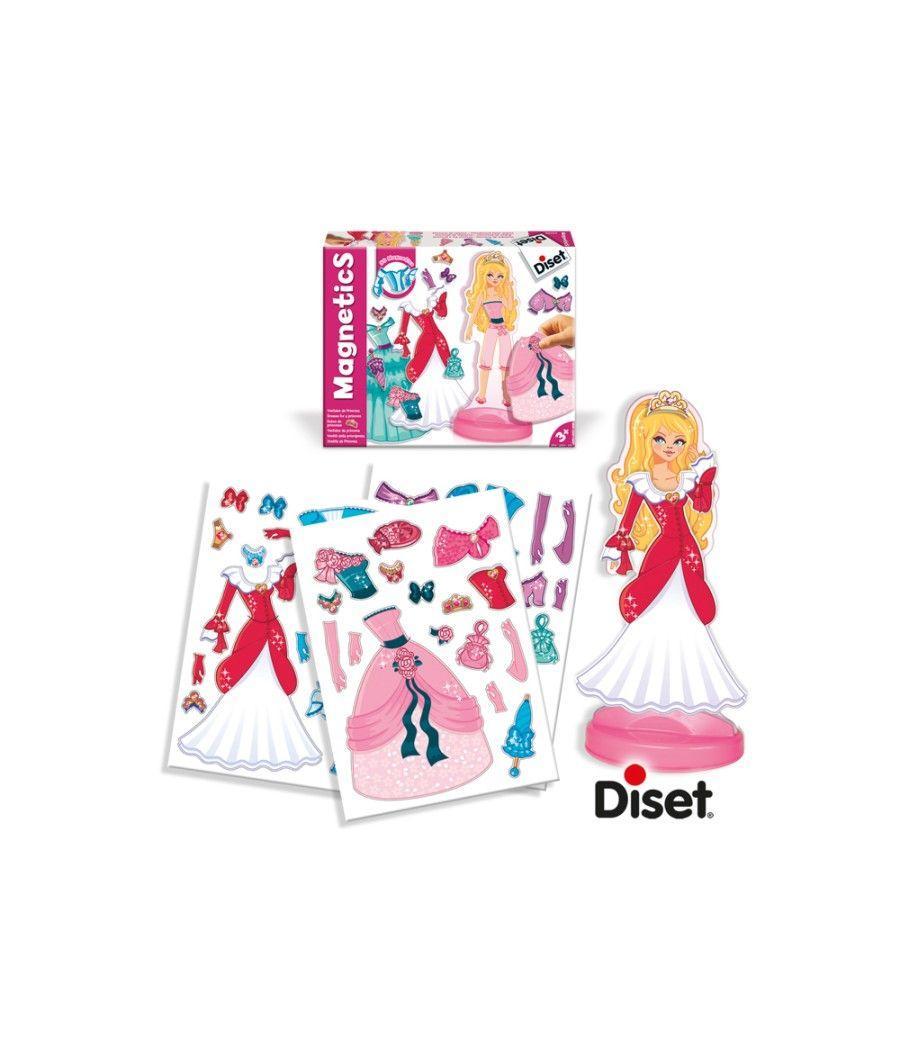 Juego diset magnetico vestidos de princesas - Imagen 1