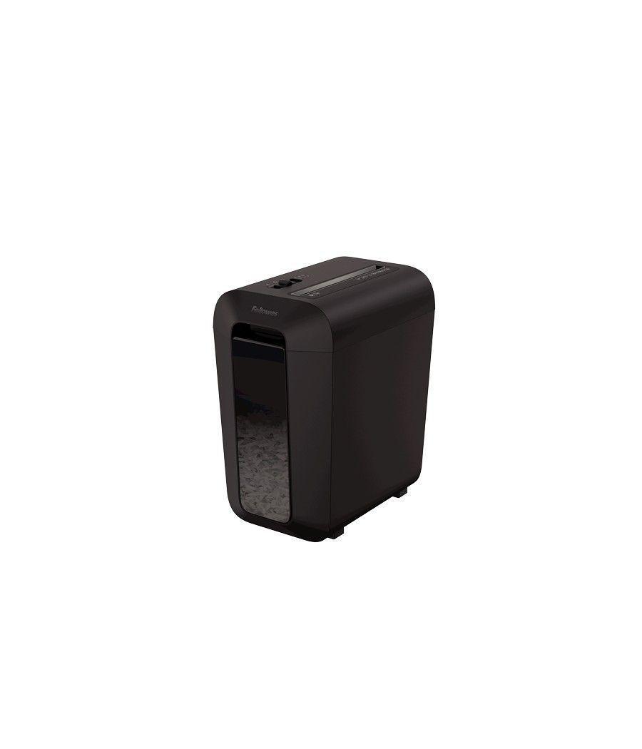 Fellowes LX65 triturador de papel Corte cruzado 4 cm Negro - Imagen 1