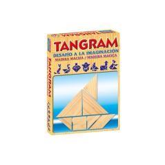 Juegos de mesa falomir tangram de madera - Imagen 1