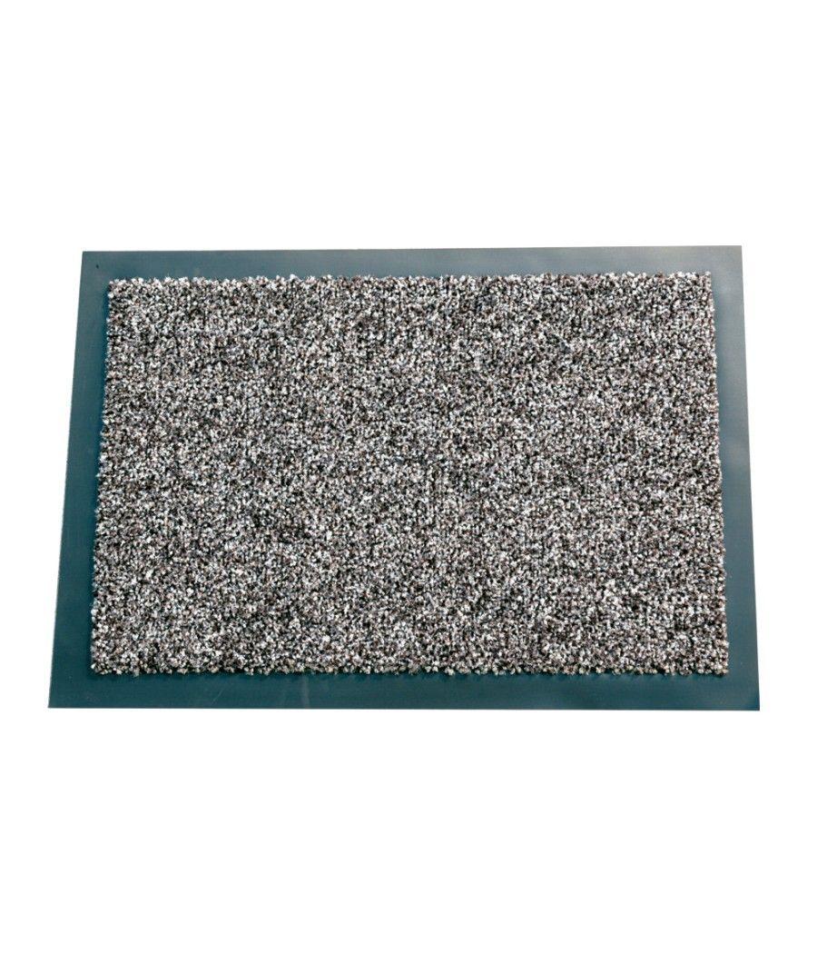Alfombra fast-paperflow antipolvo gris basic 60x90 cm - Imagen 1