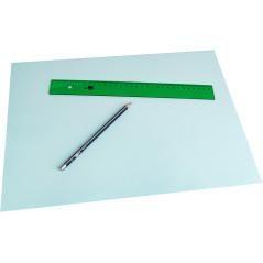 Regla liderpapel 40 cm acrilico verde - Imagen 1