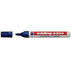 Rotulador edding marcador 3300 n.3 azul - punta biselada - Imagen 1