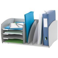 Organizador de armario fast-paperflow gris poliestireno 245x543x340 mm - Imagen 1