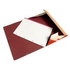 Carpeta liderpapel gomas folio 3 solapas cartón plastificado colores surtidos - Imagen 1