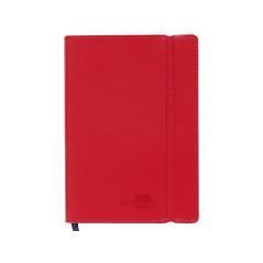 Libreta indice liderpapel similpiel a7 120 hojas 70g/m2 color rojo - Imagen 1